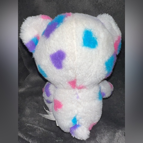 Build a Bear BAB Buddies 2015 Hearts & Hugs Smallfry Teddy Plush Partial Mask 8” - Picture 6 of 12